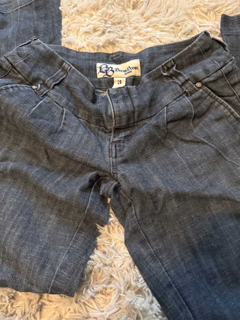 Boom Boom Jeans Women's Dark Blue Boot Cut Jeans